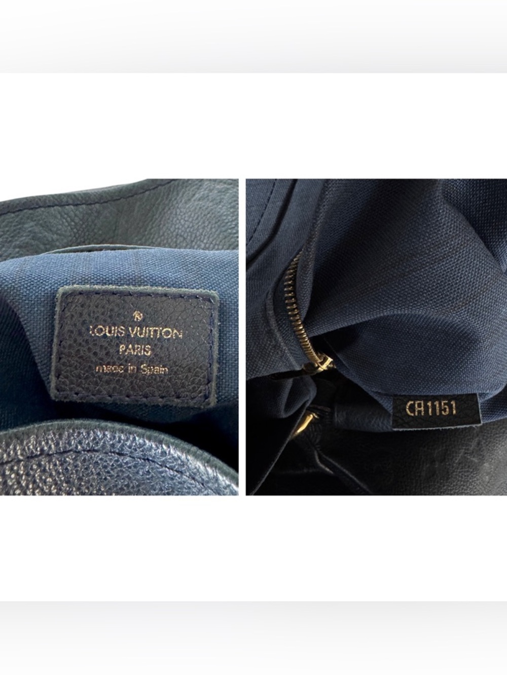 ๐ฉถ ๐ข๐๐๐ ๐ฉถ Louis Vuitton Artsy MM | Monogram Empreinte | Slate Gray (Ardoise) | - Picture 5 of 16